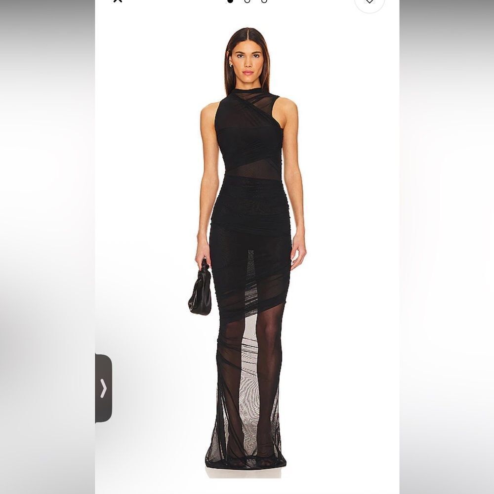 SER.O.YA Ronnie Dress in Black